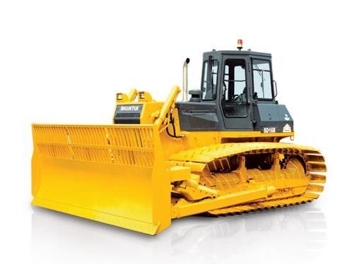 Желтая строительная техника Cummins Engine 0.077Mpa SD22 бульдозера Shantui гидравлическая