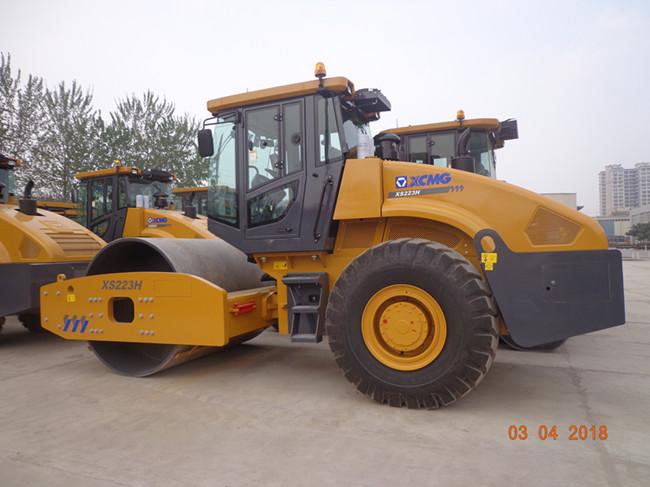 Машинное оборудование ремонта дорог XS223JE/ролик одиночного барабанчика Compactor дороги Vibratory
