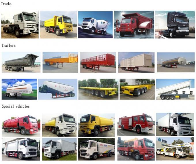Sinotruk HOWO 6X4 основное - тележка трактора двигателя