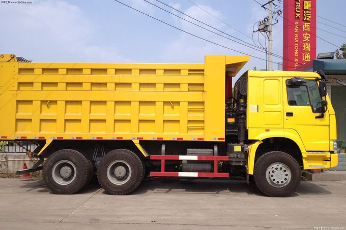 Цвет Sinotruk Howo7 автошины самосвала 20M3 сверхмощный 6x4 10 евро II желтый