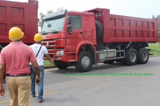 Потребление нефти безопасной тележки тяжелого груза Tipper Sinotruk Howo низкое