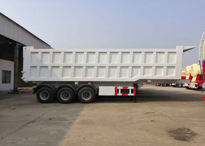 Высокоскоростной Tipper грузовик Semi на минирование и конструкция 25-45 CBM