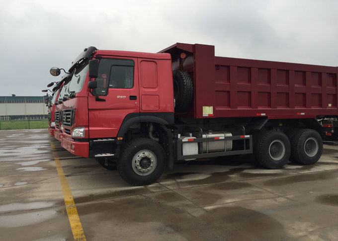 Подниматься фронта двигателя 336HP HYVA евро 2 самосвала Tipper LHD 6X4 SINOTRUK HOWO