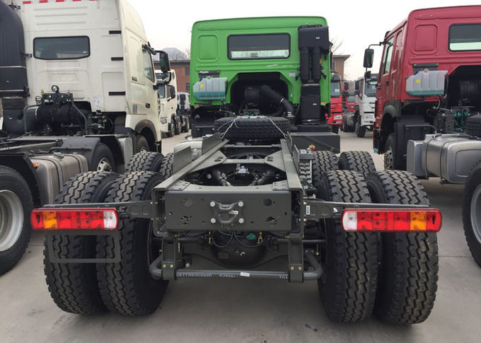Корабль грузовика зеленого цвета шасси SINOTRUK HOWO ZZ1257N4341W тележки груза Dropside