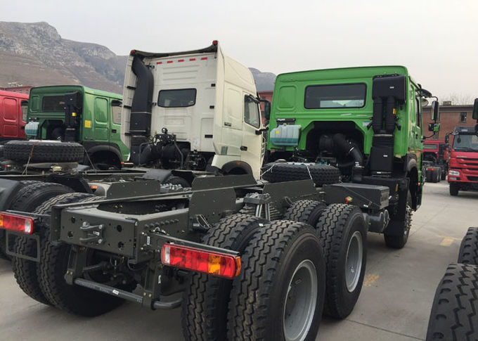 Корабль грузовика зеленого цвета шасси SINOTRUK HOWO ZZ1257N4341W тележки груза Dropside