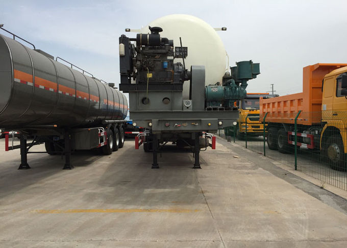 Mn 48.5cbm стали оптовый цемента танка ISO/3C/BV/IFA/SGS грузовика Semi