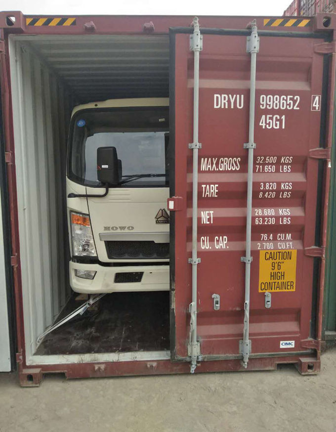 Тележки светлой обязанности HOWO 3-5 тонн, тележки ZZ1047D3414C145 строительной площадки