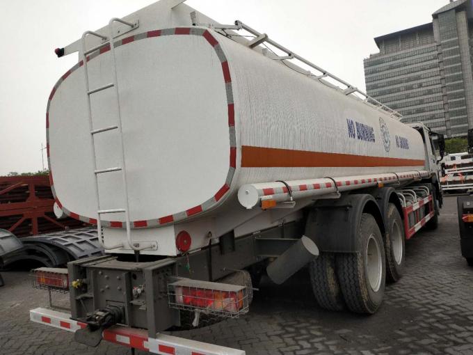 Тележка топливного бака 336 ЕВРО 2 HOWO, тележка нефтяного танкера 25CBM 20 тонн полезной нагрузки 7