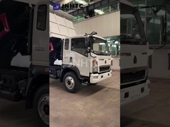 Sinotruk HOMAN 4x2 Малый мусоровоз с 5 тонной 10 тонной грузоподъемностью Легкий грузовик Автоматическая воздушная подвеска