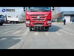 Красный цвет 336 лошадиных сил Sinotruk Howo Дэмп-Тран с 10 колес и 18 м3 вместимости