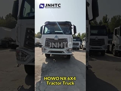 10 колес SINOTRUK HOHAN N7B Prime Mover Truck Euro 2 371HP 6x4 HF9 Барабанное торможение