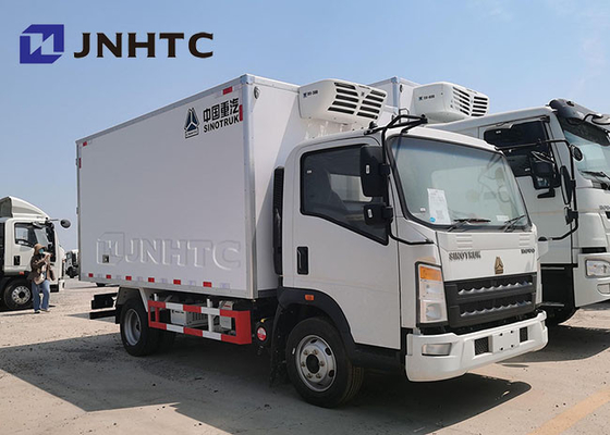 SINOTRUCK Howo 4x2 Refrigerated тележки для мяса 266hp