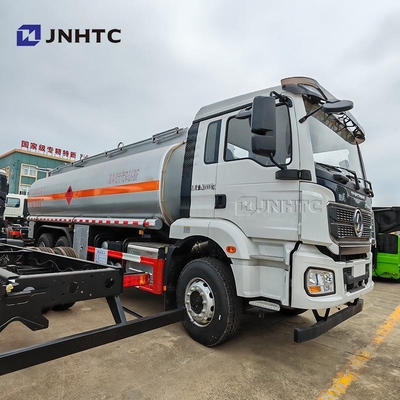 Шакман M3000 топливный танк грузовик 6 * 4 300HP Алюминиевого сплава топливный танк грузовик для продажи