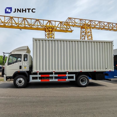 Новый Howo 4X2 8тонный легкий фургон контейнерный грузовик