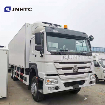 Холодильник замораживателя тележки доставки контейнера HOWO 6x4 Refrigerated вакционная 20 тонн