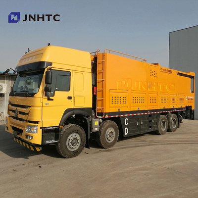 тележка HOWO A7 резинового макадама гравия асфальта 8x4 одновременная герметизируя