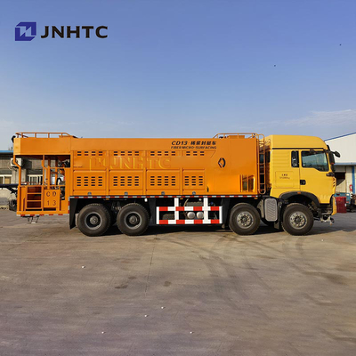 Тележка HOWO 8x4 A7 H5 запечатывания Slurry волокна ремонта дорог