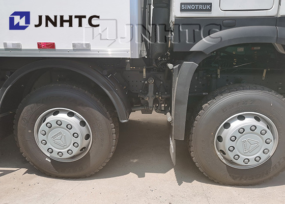 Обязанность Refrigerated свежими продуктами Van Тележки Света 8x4 Sinotruk HOWO