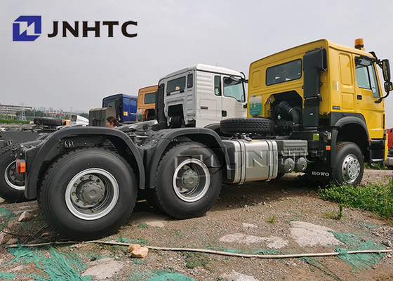 Тонн тележки Tipper 371HP Sinotruk HOWO 6X4 желтые 25