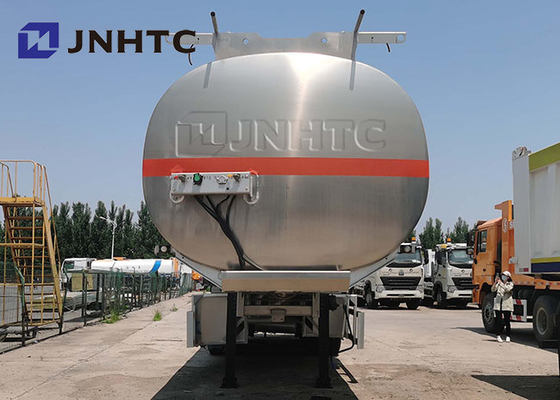 Алюминиевые цапфы Q235 Q345 трейлера 3 нефтяного танкера 45000L