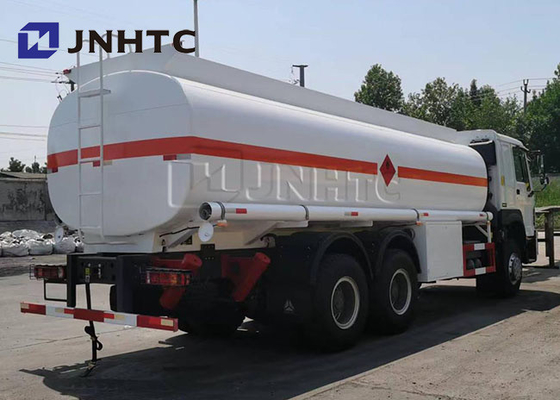 дизельное топливо тележки нефтяного танкера 6x4 20000L 371Hp Sinotruk Howo