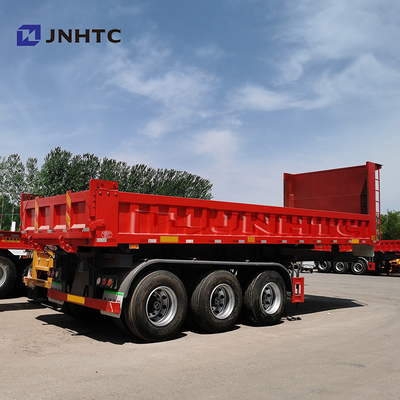 Цапфы 20cbm 12wheels трейлера 3 Tipper трактора Sinotruck Howo