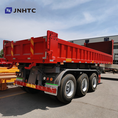 Цапфы 20cbm 12wheels трейлера 3 Tipper трактора Sinotruck Howo