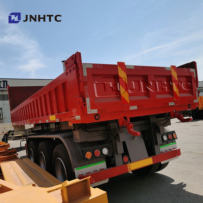 Цапфы 20cbm 12wheels трейлера 3 Tipper трактора Sinotruck Howo
