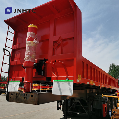 Цапфы 20cbm 12wheels трейлера 3 Tipper трактора Sinotruck Howo