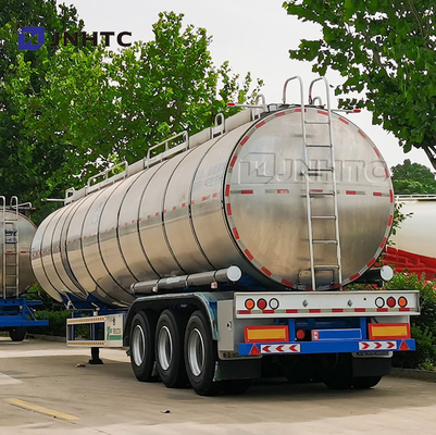 Трейлер 45000L 50000Liters бака масла воды сырого бензина 3 осей Semi