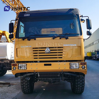 Дизельное топливо Тип Sinotruk Howo Четырехколесный привод Грузовик 6x6 380hp Дамп-грузовик