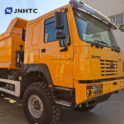 Дизельное топливо Тип Sinotruk Howo Четырехколесный привод Грузовик 6x6 380hp Дамп-грузовик