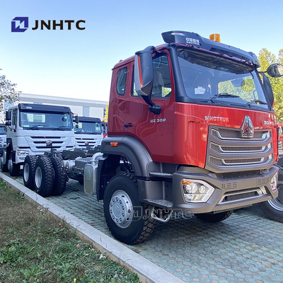 Howo NX Heavy Duty Dump Truck Шасси 6х4 380hp 10 колес Наклонитель