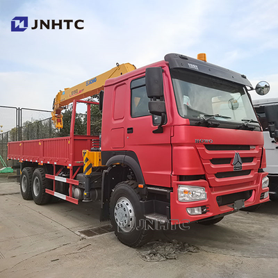 Howo 6x4 Straight Arm Crane Truck 10 колес 340 л.с. Груз с грузовиком-краном
