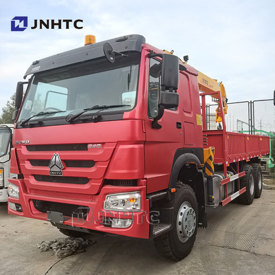 Howo 6x4 Straight Arm Crane Truck 10 колес 340 л.с. Груз с грузовиком-краном