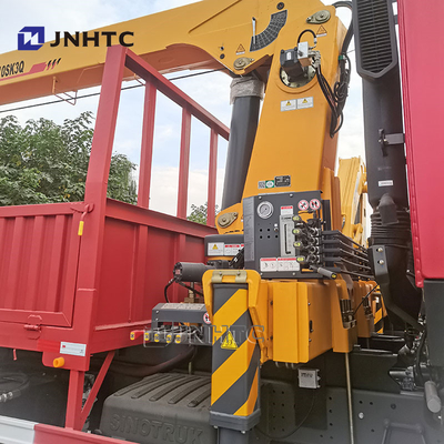 Howo 6x4 Straight Arm Crane Truck 10 колес 340 л.с. Груз с грузовиком-краном