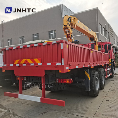 Howo 6x4 Straight Arm Crane Truck 10 колес 340 л.с. Груз с грузовиком-краном