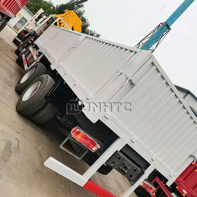 Новый Sinotruk Howo Fence грузовой грузовик 10 тонн складной кран 12 колес 400 лошадиных сил для продажи