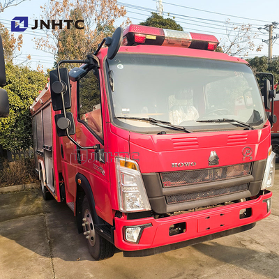Новый SINOTRUCK Howo 4x2 легкий пожарный грузовик с насосом воды