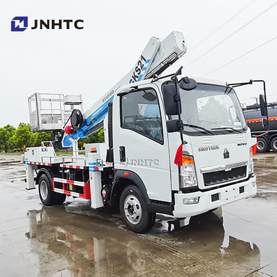 Howo 4x2 Bucket Truck Aerial Working Platform Truck Mounted High Altitude Operation Truck Для обслуживания уличного освещения
