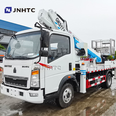 Howo 4x2 Bucket Truck Aerial Working Platform Truck Mounted High Altitude Operation Truck Для обслуживания уличного освещения