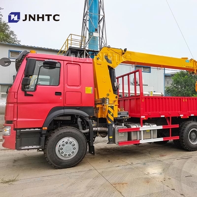 HOWO Грузовой грузовик 6х4 10 колес 340 л.с. 10 тонн Грузовой грузовик с краном