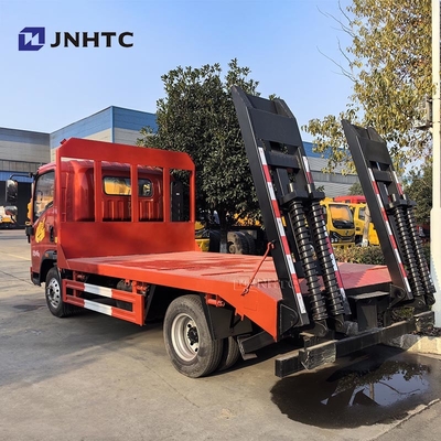 Хорошая цена HOWO Wrecker грузовик 4X2 165HP мини-автобус плоский грузовик с лестницей