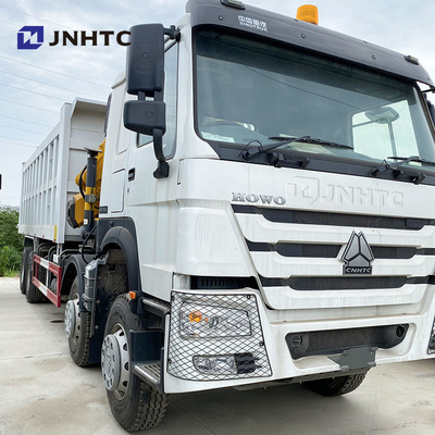 Горячий Sinotruk Howo Грузовик 8X4 10Тн Груз с складывающимся краном 16 колес Лучшая цена