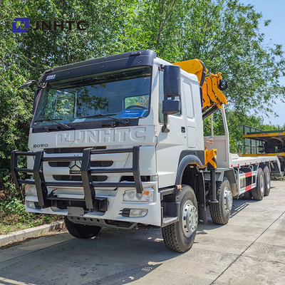 Новый грузовик Howo 8х4 10тонны груз с складывающимся краном 16 колес Лучшая цена