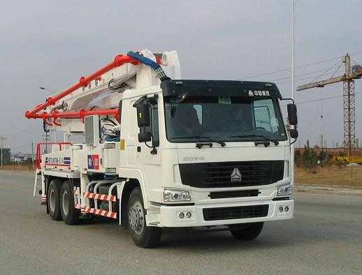 125M3 / Тележка конкретного насоса х 21м с с большой величиной наибольшей допускаемой нагрузки на опору и небольшим качанием