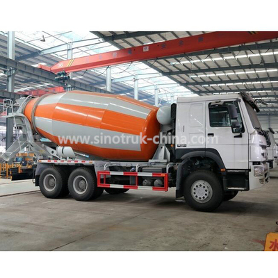 336хп структура тележки конкретного смесителя двигателя 6×4 Хово стальная с топливозаправщиком 10кбм