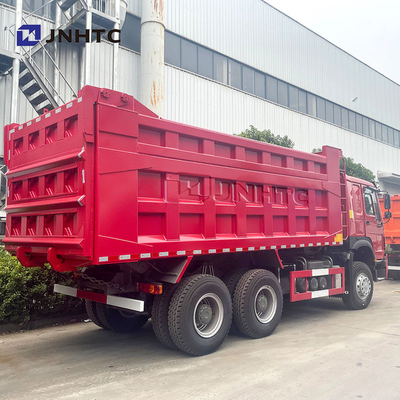 Howo 6x4 Новый/подержанный 10-колесный грузовик с дизельным наклоном Задняя камера 400 л.с. Евро 2 Евро 3 Стандарты выбросов 8L Hino RHD