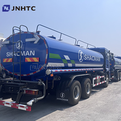 Поддержка настройки Blue Shacman H3000 20m3 Водораспылитель Грузовик Водоносной танкер для дорожного обслуживания