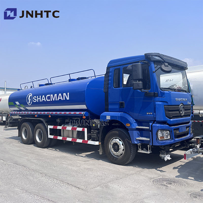 Поддержка настройки Blue Shacman H3000 20m3 Водораспылитель Грузовик Водоносной танкер для дорожного обслуживания